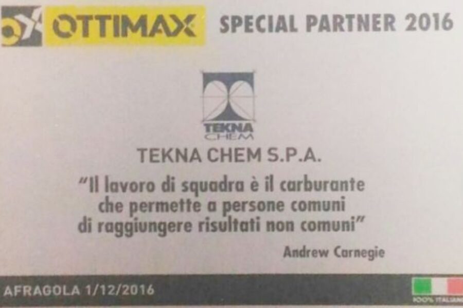 OTTIMAX – Special partner 2016